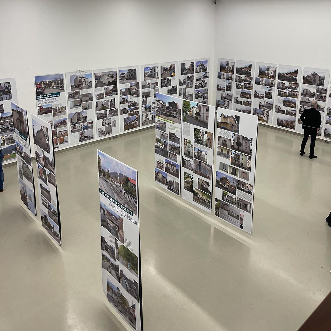 Bild von der Ausstellungshalle im Nexus